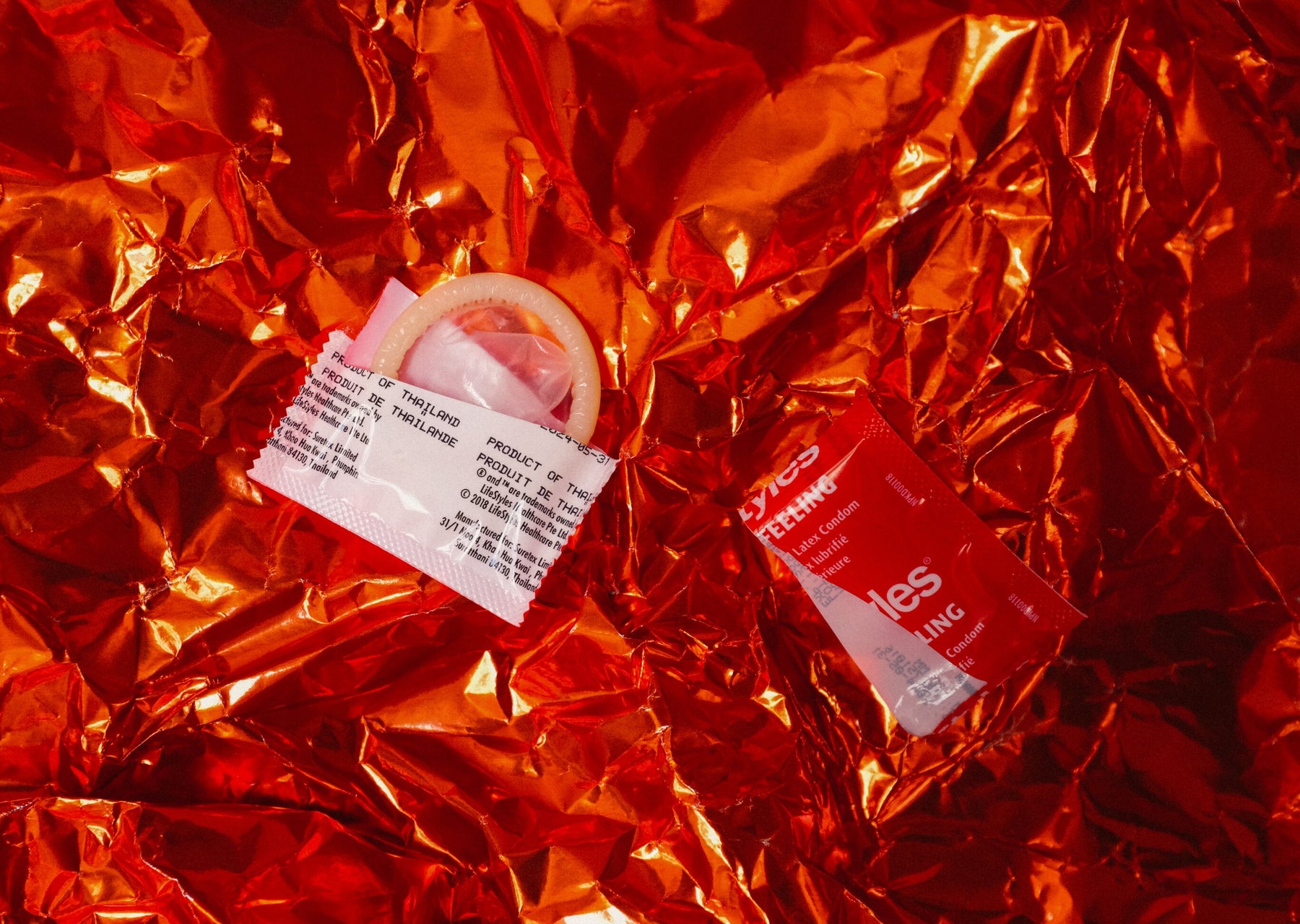 condom packs