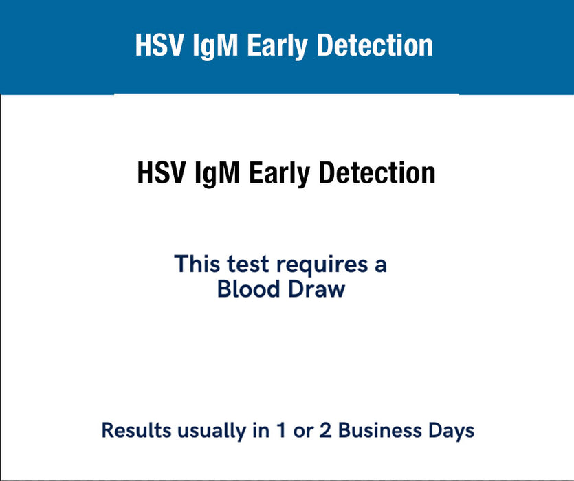 HSV IgM Early Detection