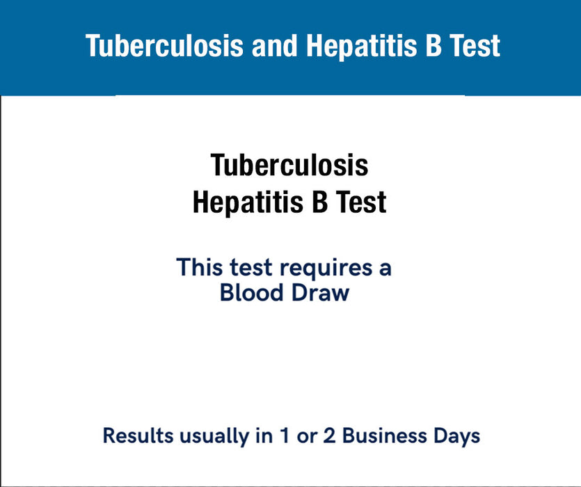 Tuberculosis and Hepatitis B Test