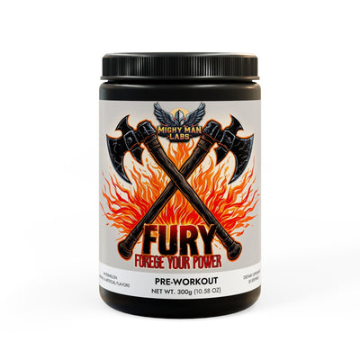 "FURY' - Pre-Workout Supplement, Watermelon (300g, 10.58oz)