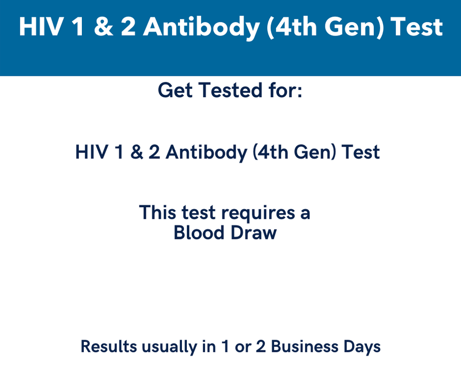 4th Generation HIV Antibody Test — RSC Health