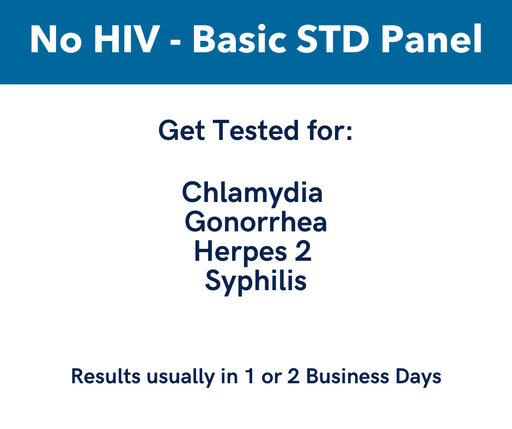 No HIV | Basic STD Panel